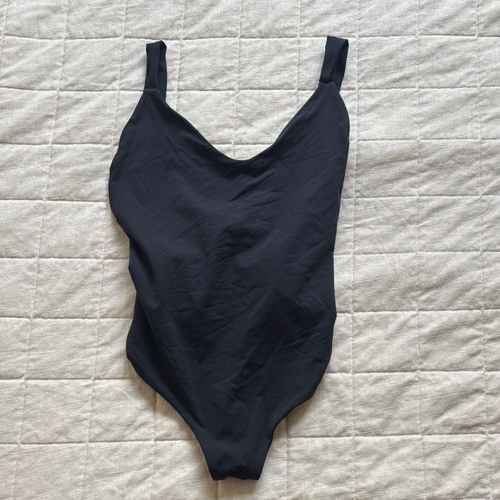 Chic Black Women's One-Piece Swimsuit